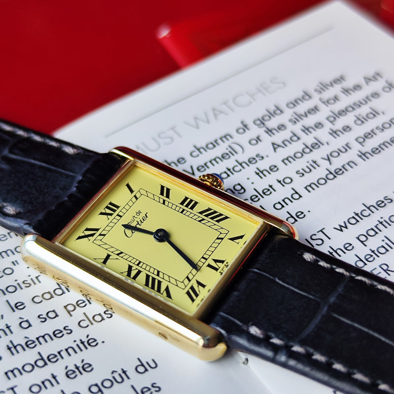 Cartier カルティエ マストタンクLM クォーツ腕時計