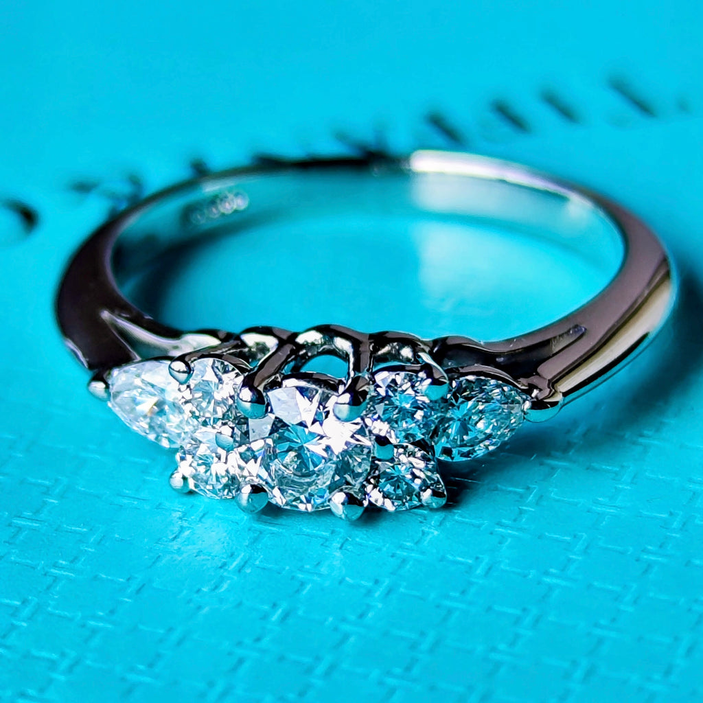 TIFFANY &Co ティファニー セブンストーンリング