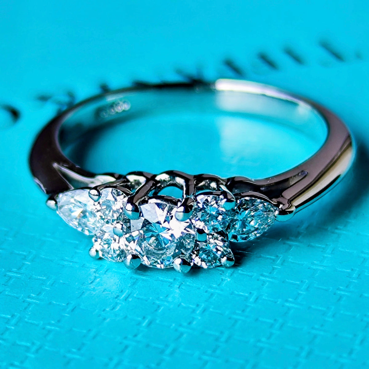 TIFFANY &Co ティファニー セブンストーンリング