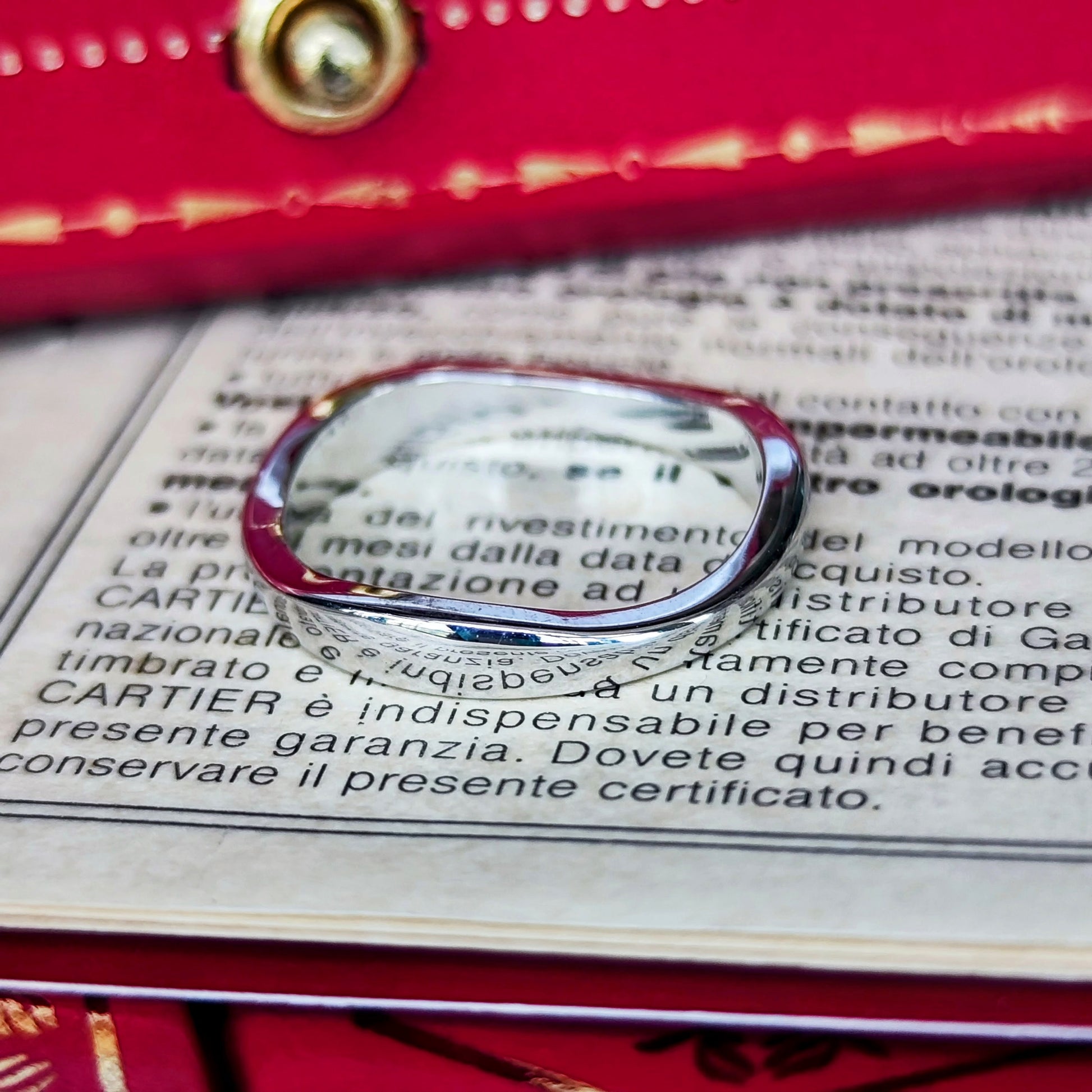 【Cartier 廃盤】 Cartier カルティエ ラブミーリング 50