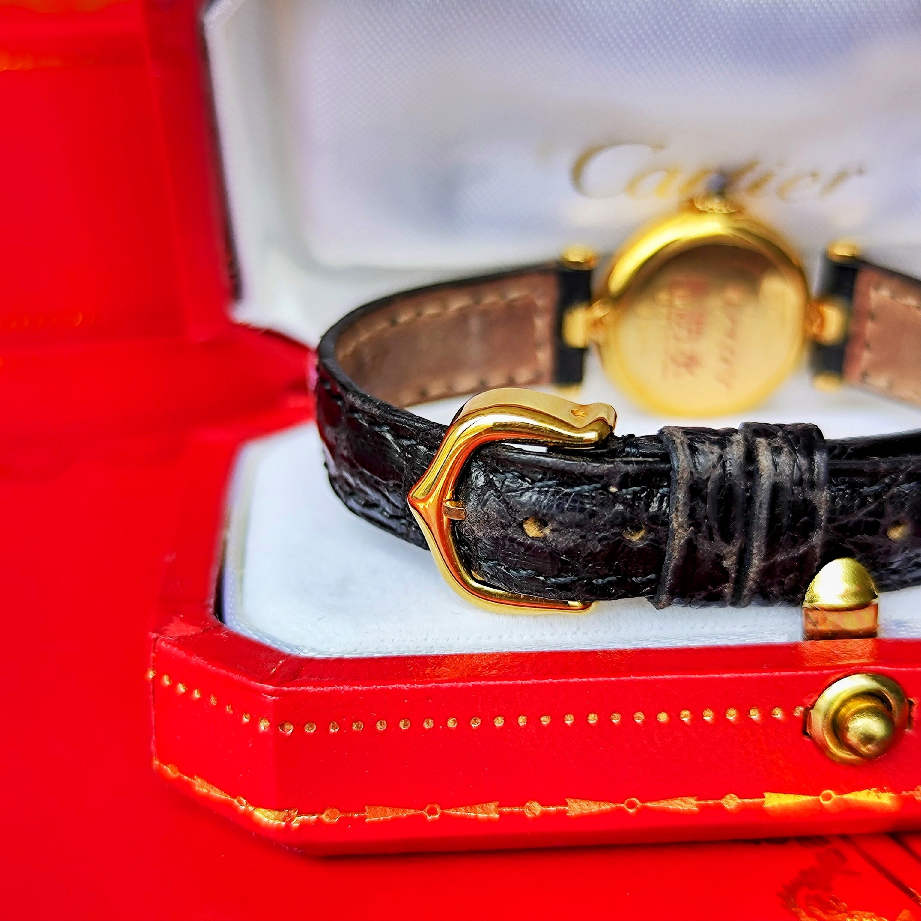 Cartier カルティエ ミニVLCヴァンドーム 18金無垢 腕時計 – Mico宝飾店