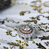 【Dカラー】天然ダイヤモンド 0.30ct VS2 ピンクダイヤ ネックレス