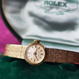 【OH済み】ROLEX ロレックス PRECISION プレシジョン 金無垢 手巻き腕時計