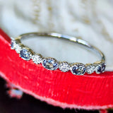 天然アレキサンドライト 天然ダイヤモンド プラチナリング