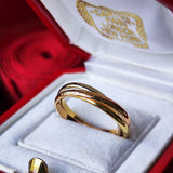 Cartier カルティエ トリニティリング 18金 12号