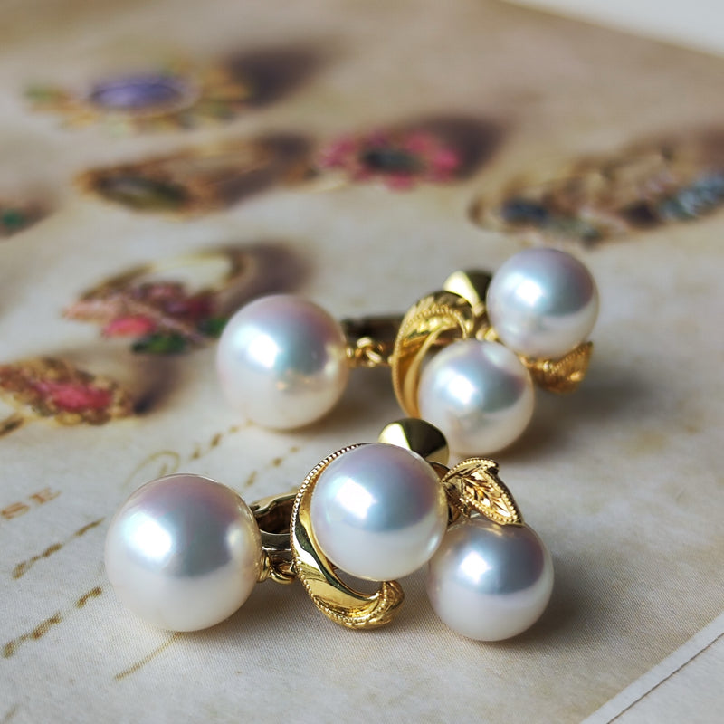 MIKIMOTO ミキモト あこや真珠 イヤリング