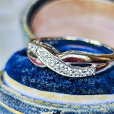 MIKIMOTO ミキモト 天然ダイヤモンドリング