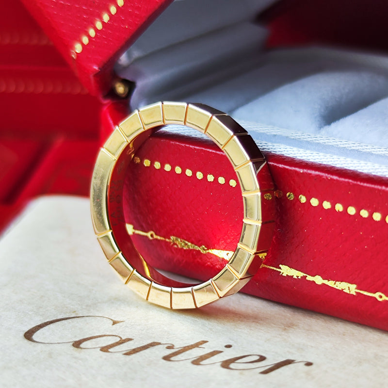 Cartier カルティエ ラニエール 18金PG 13号