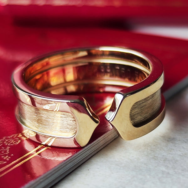 Cartier カルティエ 2C（デューブル・シー）18金YG 11号