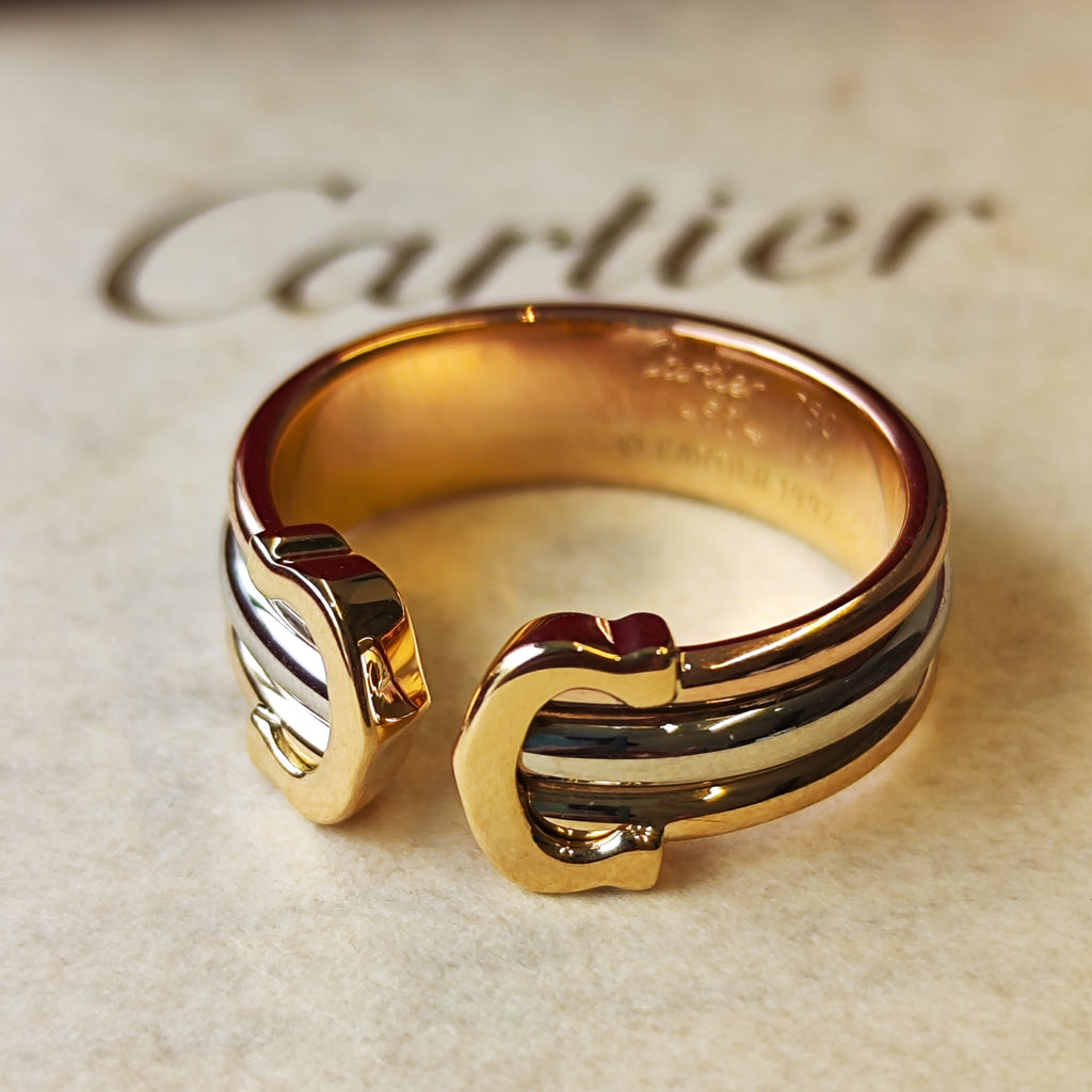 廃盤 Cartier 】カルティエ 2C（デューブル・シー）リング – Mico宝飾店