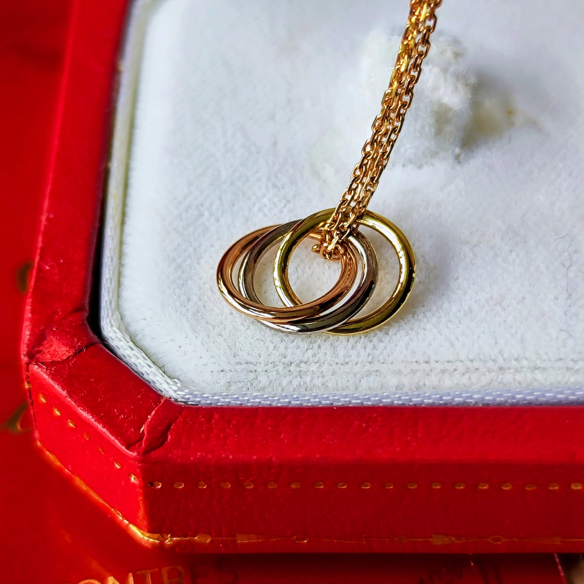 Cartier カルティエ トリニティ ミニモデル ネックレス