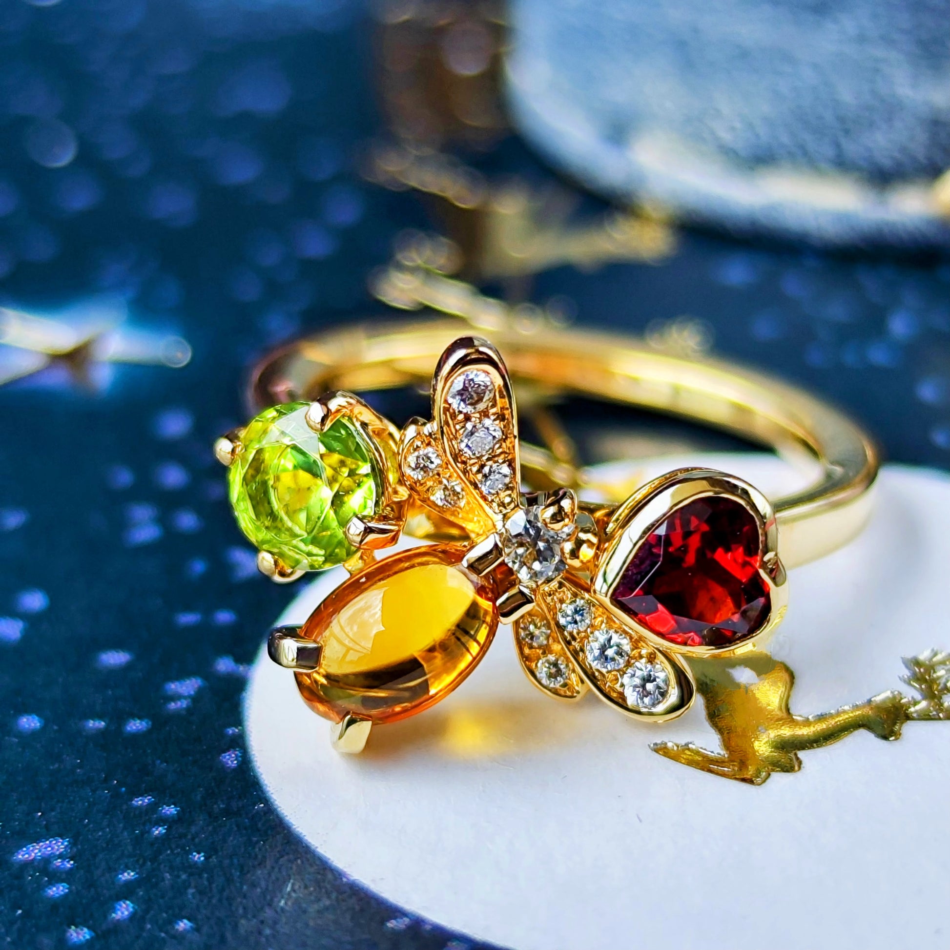 Chaumet ショーメアトラップ・モワ 天然石 ダイヤモンド リング