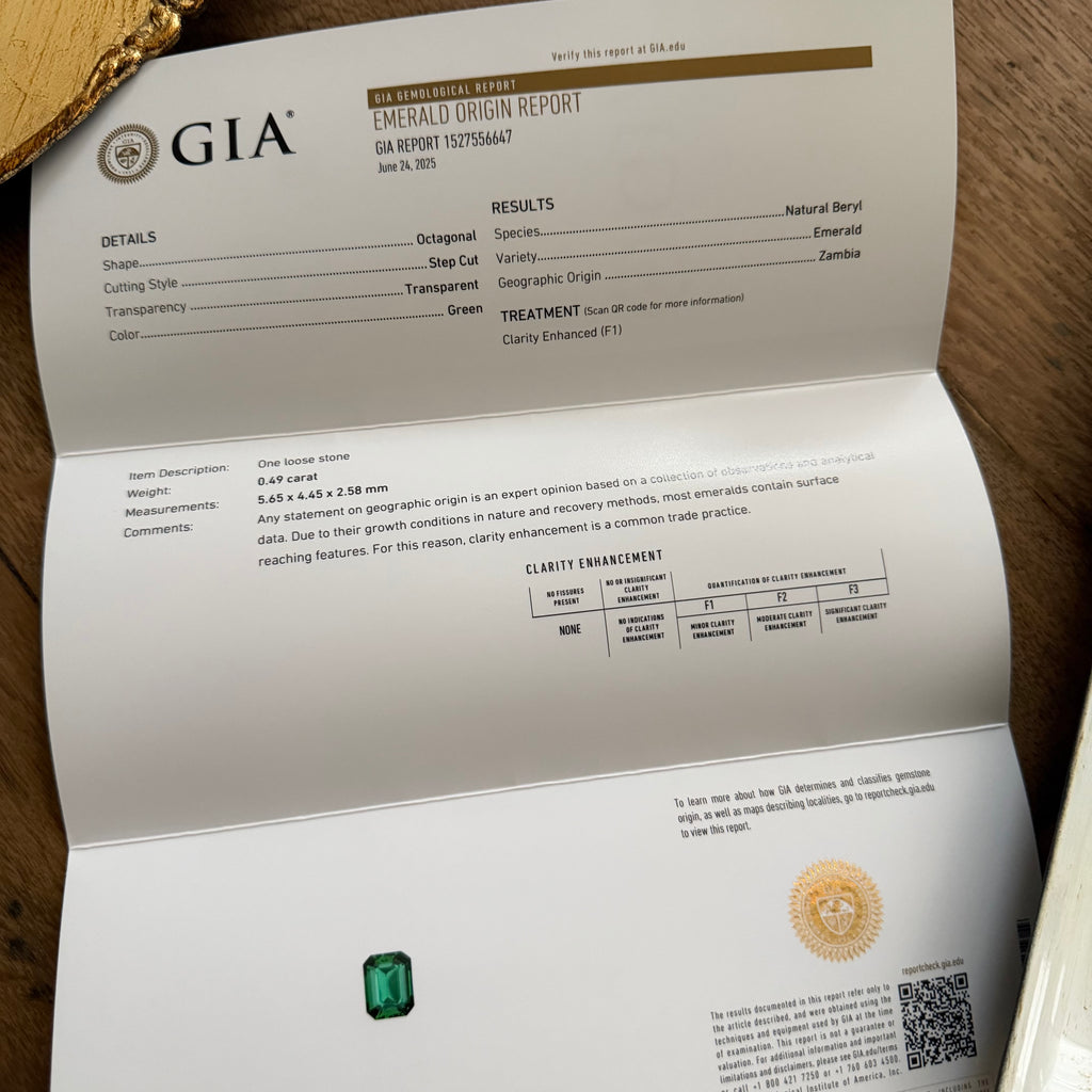 【ザンビア産】天然エメラルド 天然ダイヤモンド F1 GIA プラチナリング