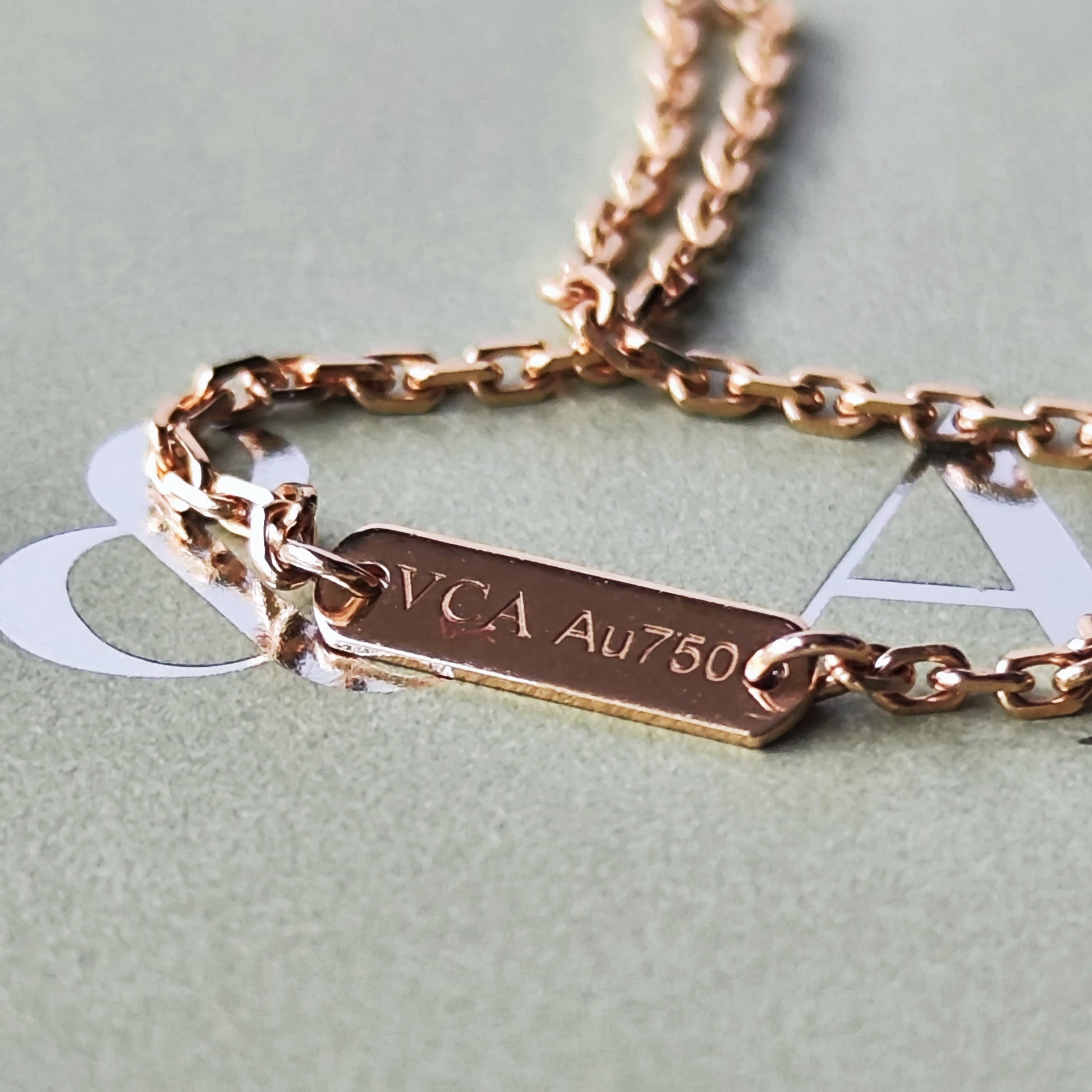 Van Cleef & Arpels ヴァンクリーフ&アーペル ヴィンテージアルハンブラ ダイヤモンド ネックレス