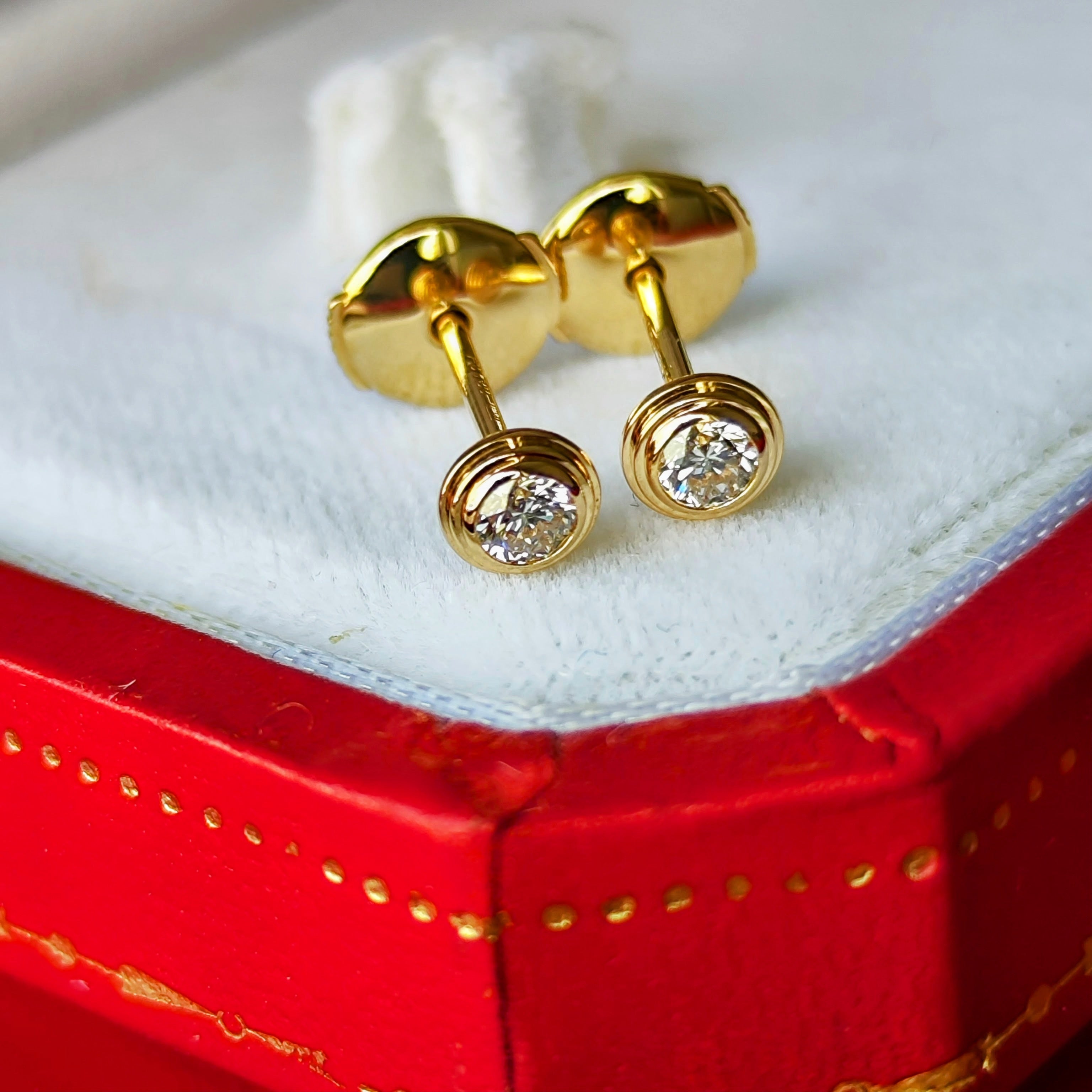 Cartier カルティエ ダムール XS ピアス 18金YG – Mico宝飾店