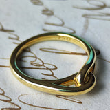 【オールドティファニー】TIFFANY&Co
ティファニー ノットリング 18金YG