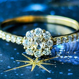 【ローズカット】天然ダイヤモンド 0.30ct 18金リング