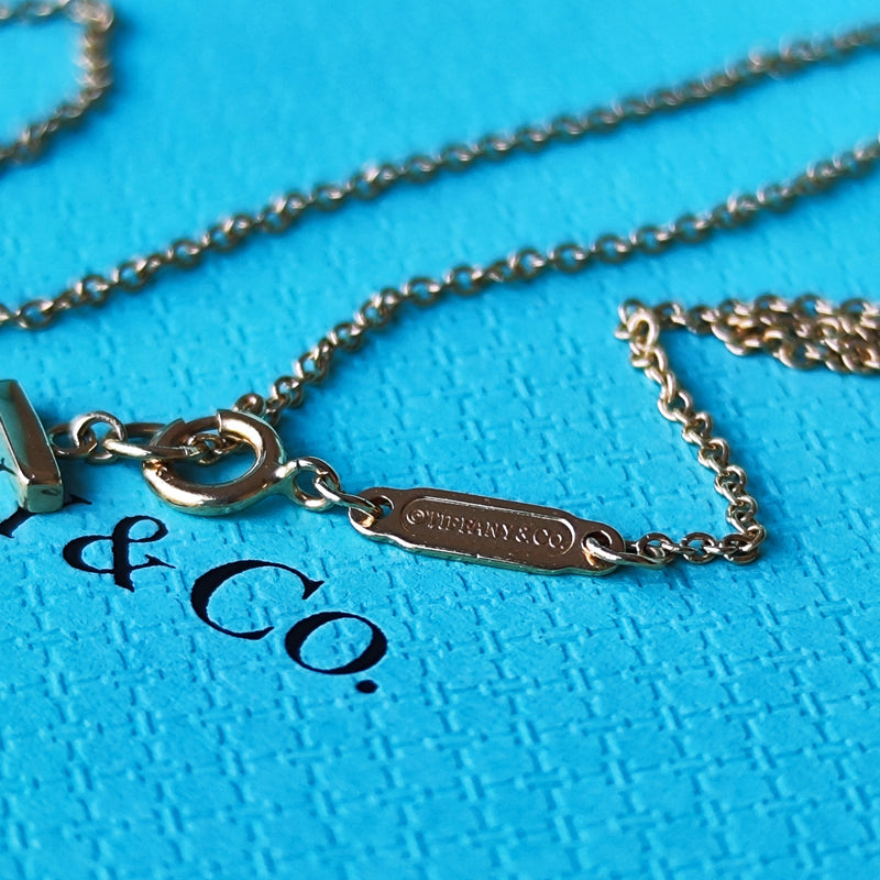 TIFFANY &Co ティファニー Tスマイル ラージ 18金YG ネックレス