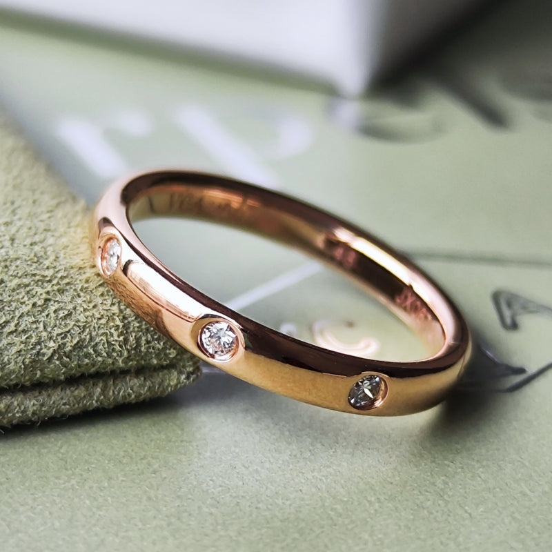 Van Cleef & Arpels ヴァンクリーフ&アーペル アンフィニエトワール ダイヤモンド 18金PG 48