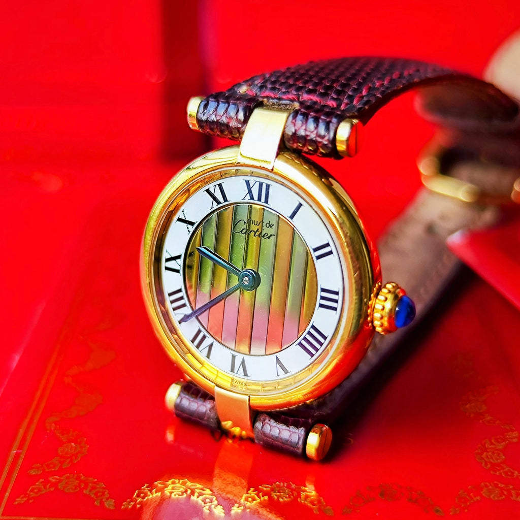 Cartier カルティエ マスト ヴァンドーム スリーカラー トリニティダイヤル
