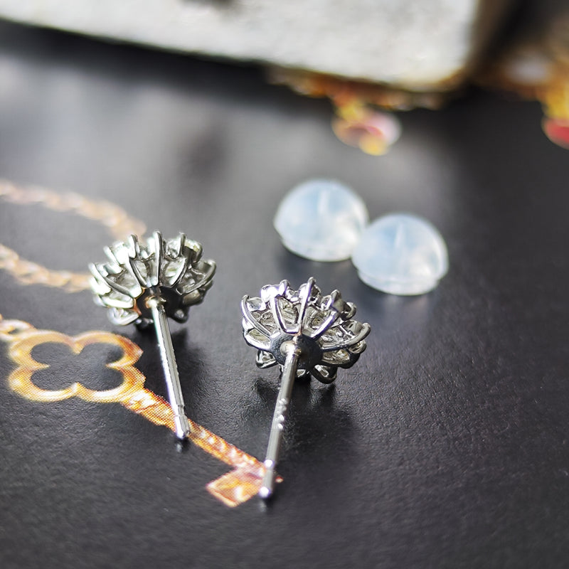 天然ダイヤモンド ピアス