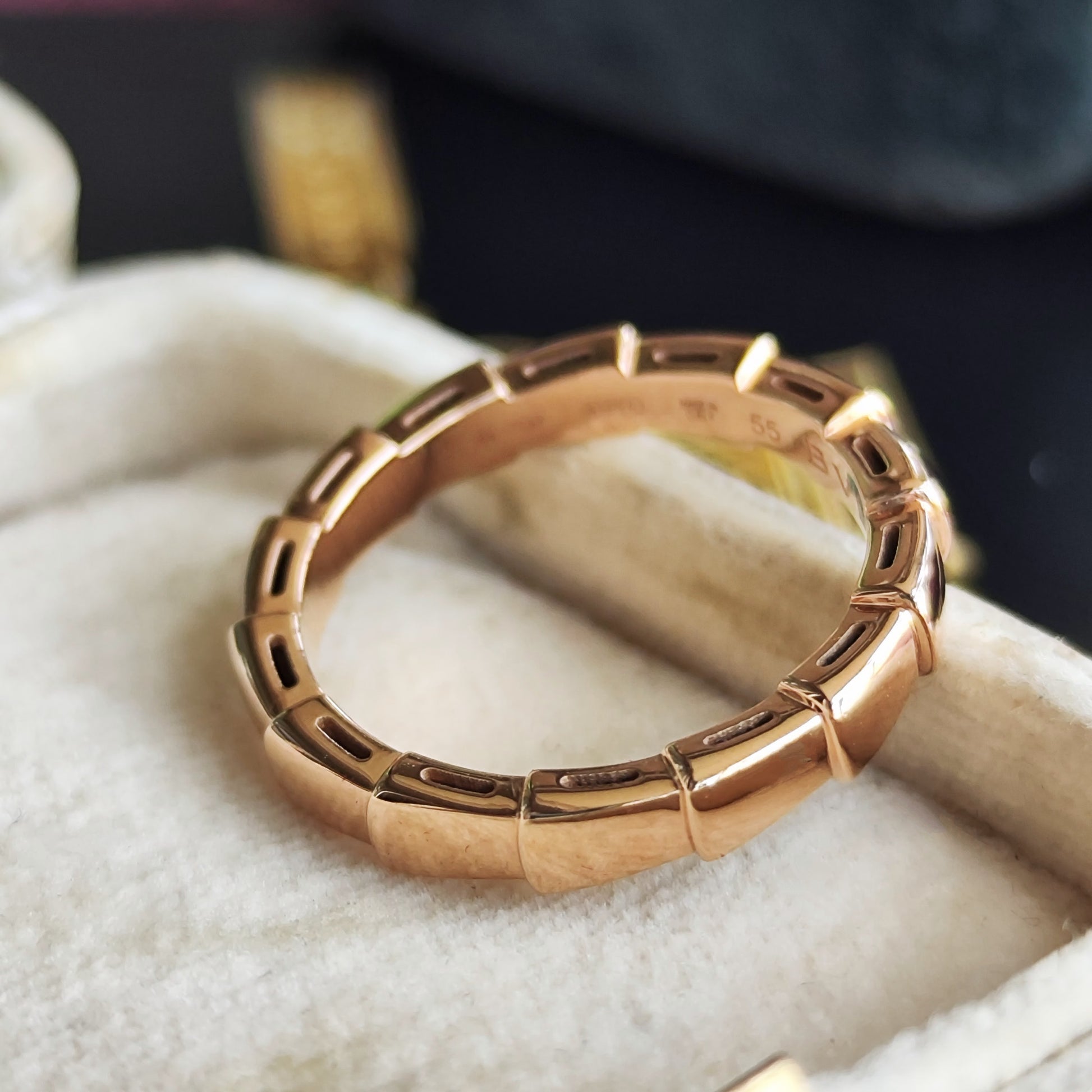 BVLGARI ブルガリ SERPENTI セルペンティ ヴァイパー K18PG