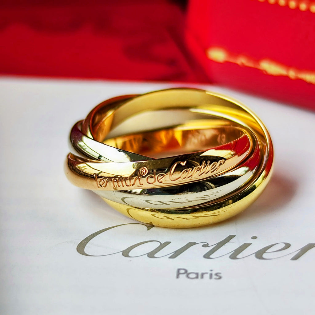 Cartier カルティエ トリニティ5連 49
