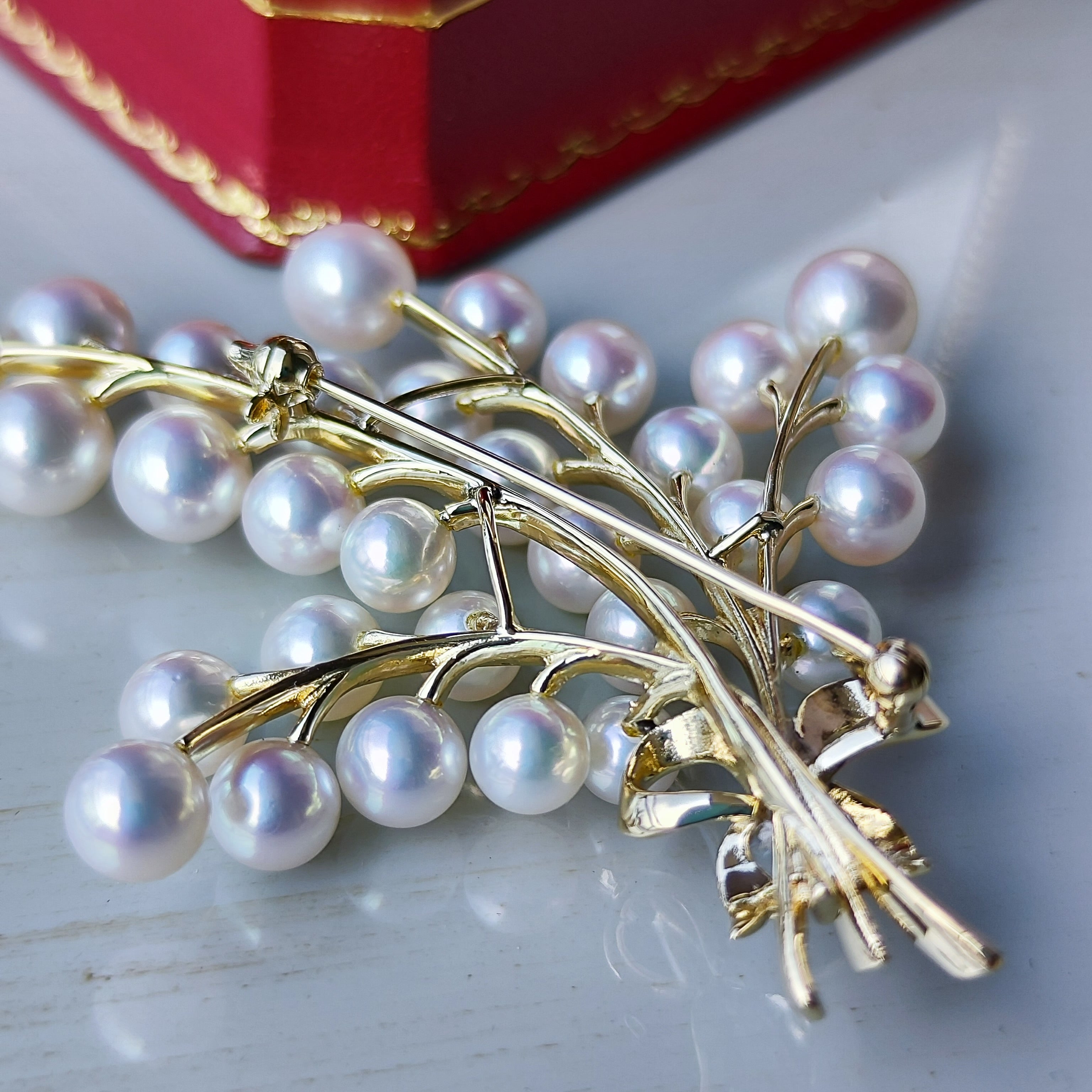 MIKIMOTO ミキモト あこや真珠 ヴィンテージブローチ – Mico宝飾店