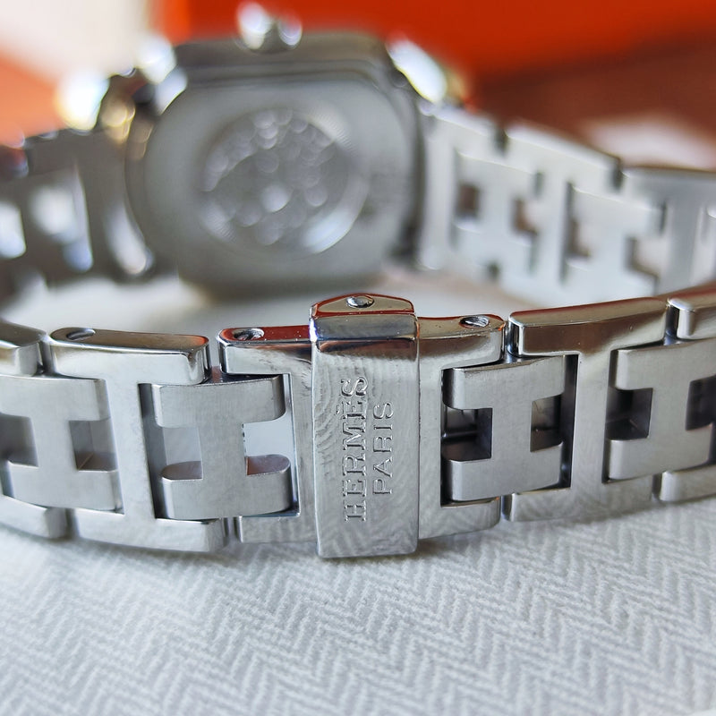 HERMES エルメス ラリー クォーツ腕時計