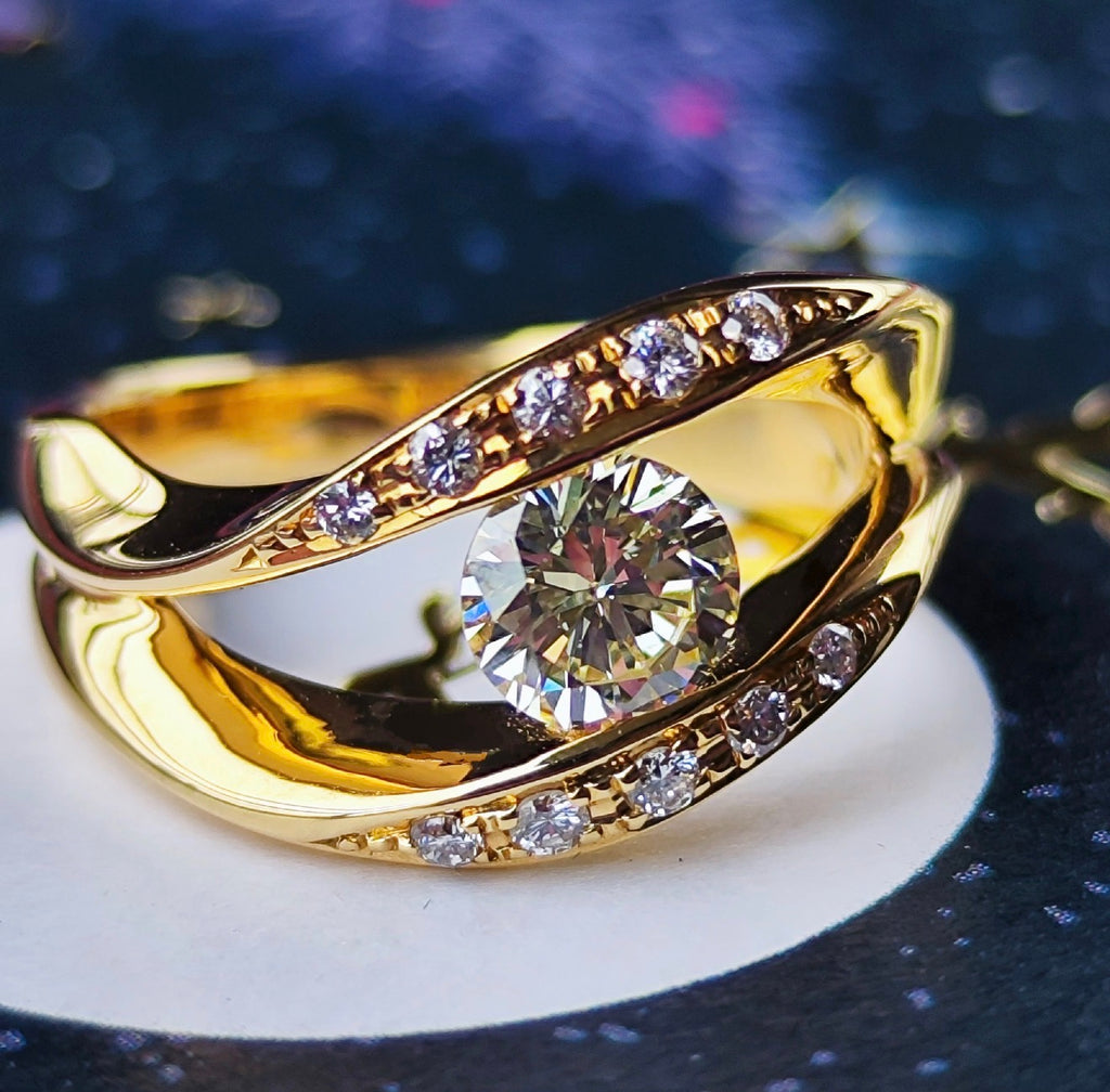 TASAKI 田崎真珠 天然ダイヤモンド 0.67ct 18金リング