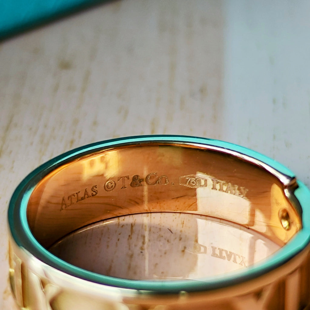 TIFFANY&Co ティファニー アトラス ダイヤモンド 18金PG