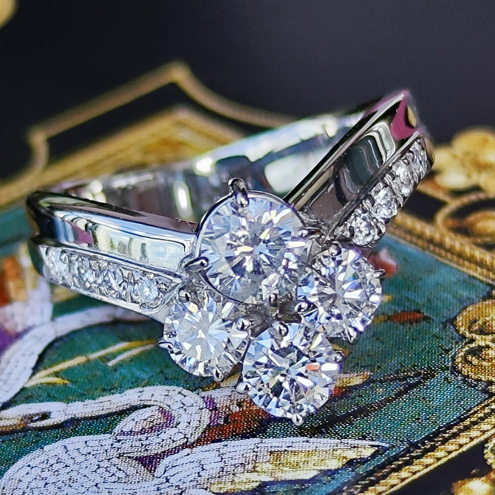 TASAKI 田崎真珠 天然ダイヤモンド 1.0ct プラチナリング
