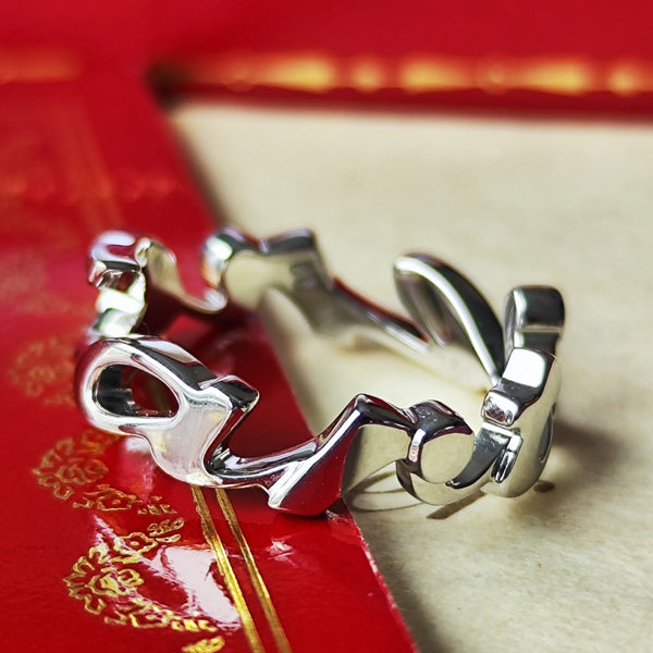 Cartier カルティエ シグネチャーリング 18金WG 10号