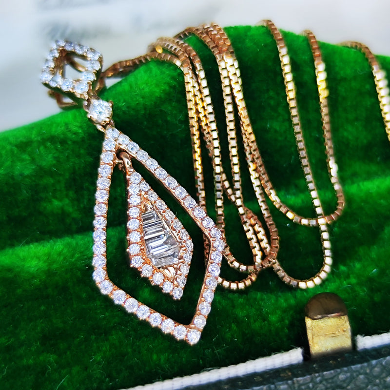 天然ダイヤモンド ネックレス