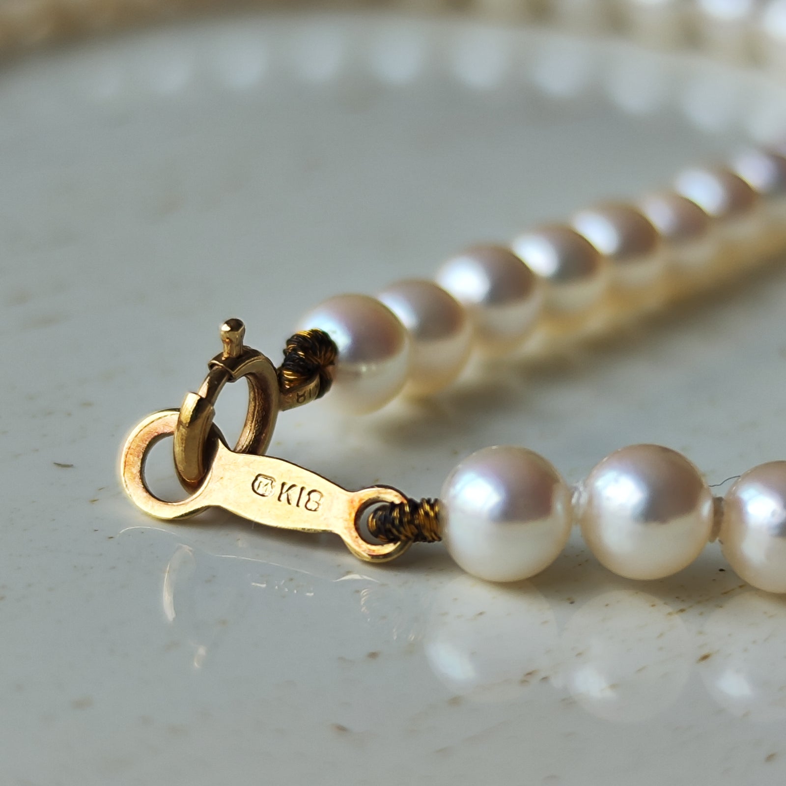 MIKIMOTO ミキモト あこや真珠 ネックレスとイヤリングのセット