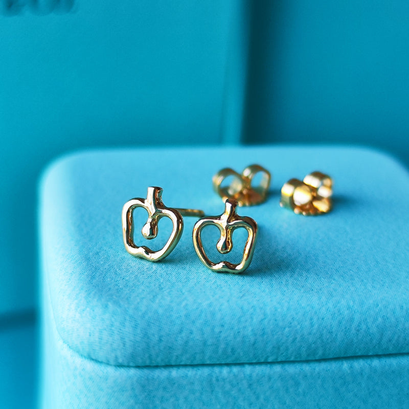 ティファニー　アップル　ピアス　18KYG ティファニー Tiffany & Co.】ピアス アップル リンゴ 林檎 モチーフ