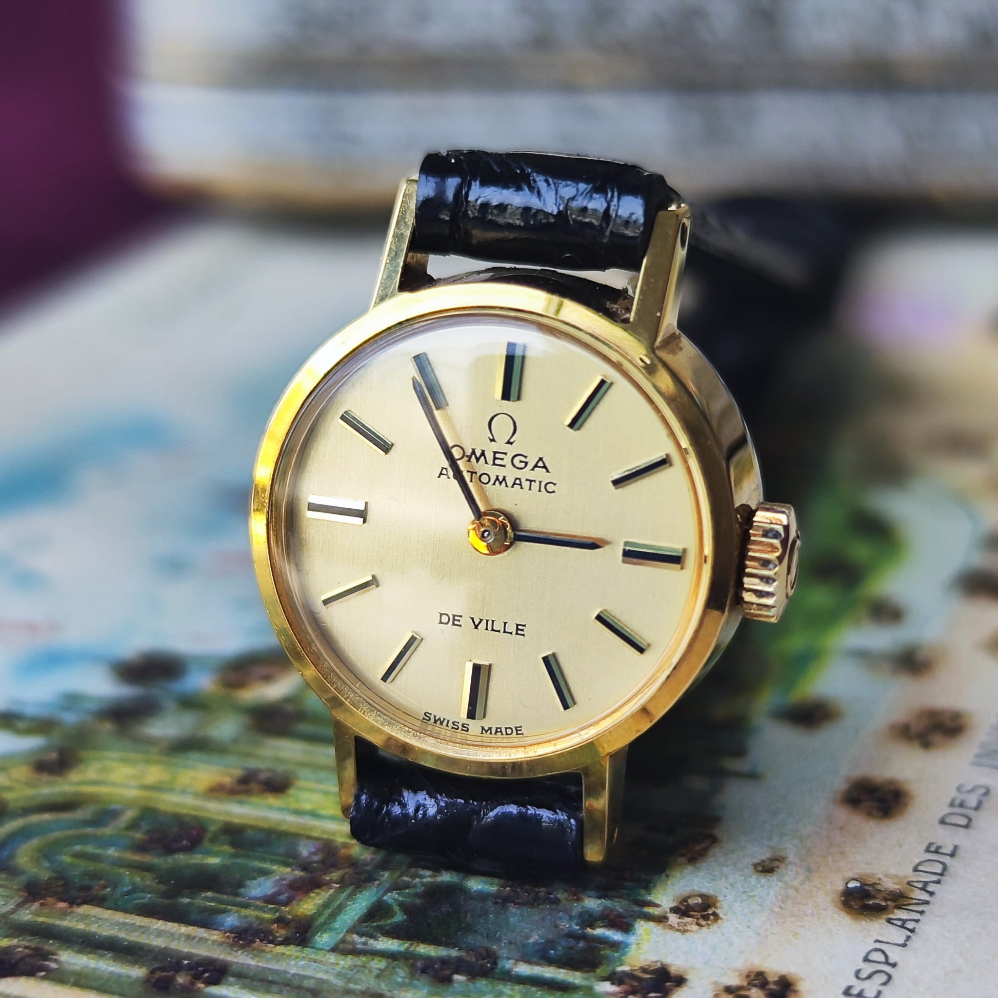 【OH済み】OMEGA オメガ DE VILLE 
デビル 自動巻き腕時計