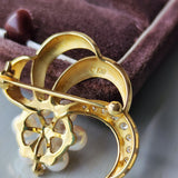 MIKIMOTO ミキモト ブローチ ペンダントトップ あこや真珠 ダイヤモンド