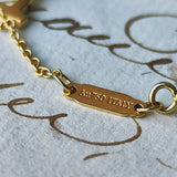 TIFFANY &Co ティファニー Tスマイル スモール ネックレス 18金YG