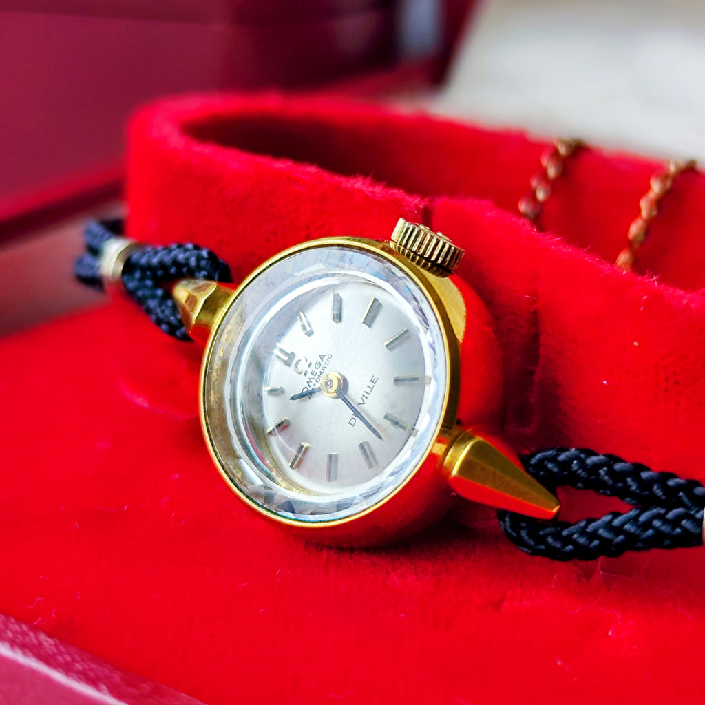 【お値下げ】OH済み OMEGA オメガ DE VILLE デビル 自動巻き 腕時計