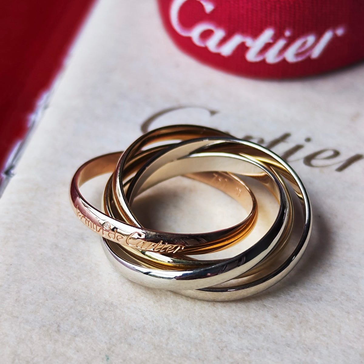 Cartier カルティエ トリニティ5連 53