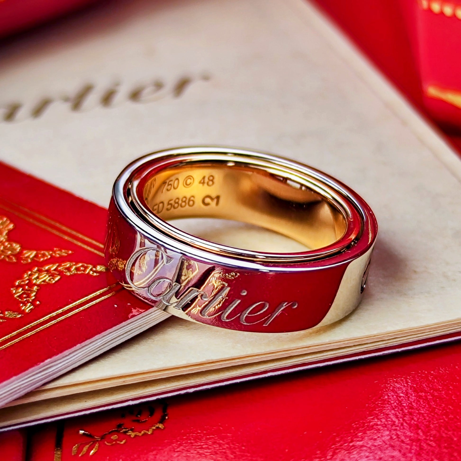 Cartier カルティエ シークレットラブリング 48