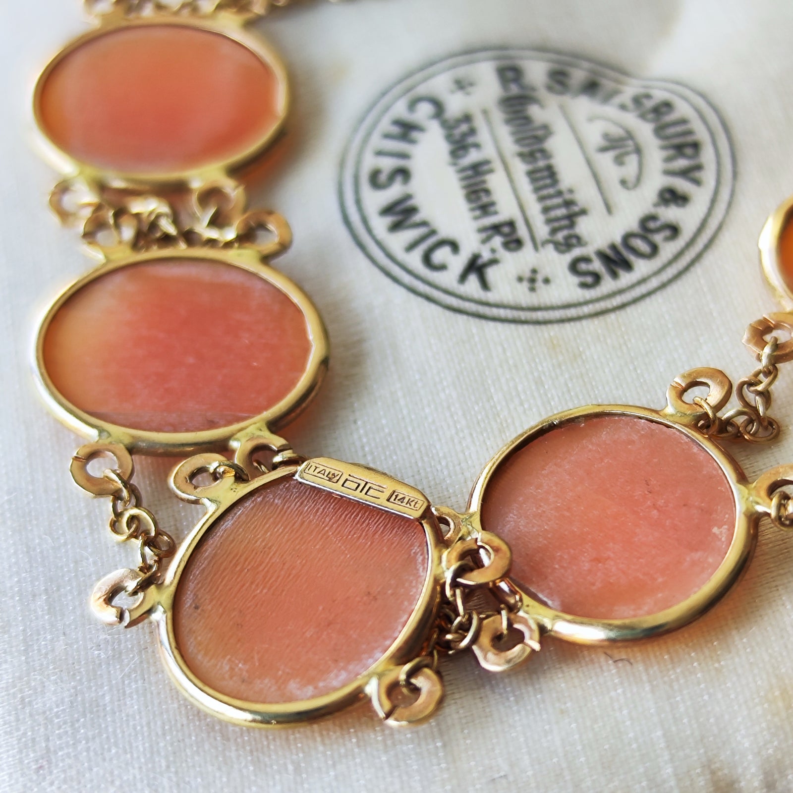 お値下げ】イタリア ヴィンテージ カメオ ブレスレット – Mico宝飾店