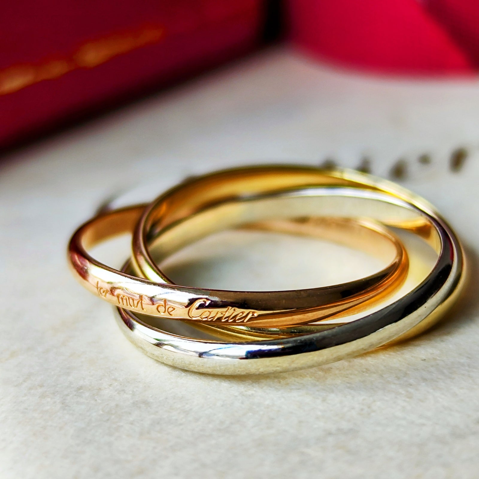 カルティエ　トリニティリングクラシックモデル　12号 E0F4862E-BC4B-449F-8363-