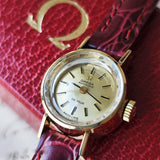 【OH済み 自動巻き】OMEGA  オメガ デビル カットガラス ゴールド