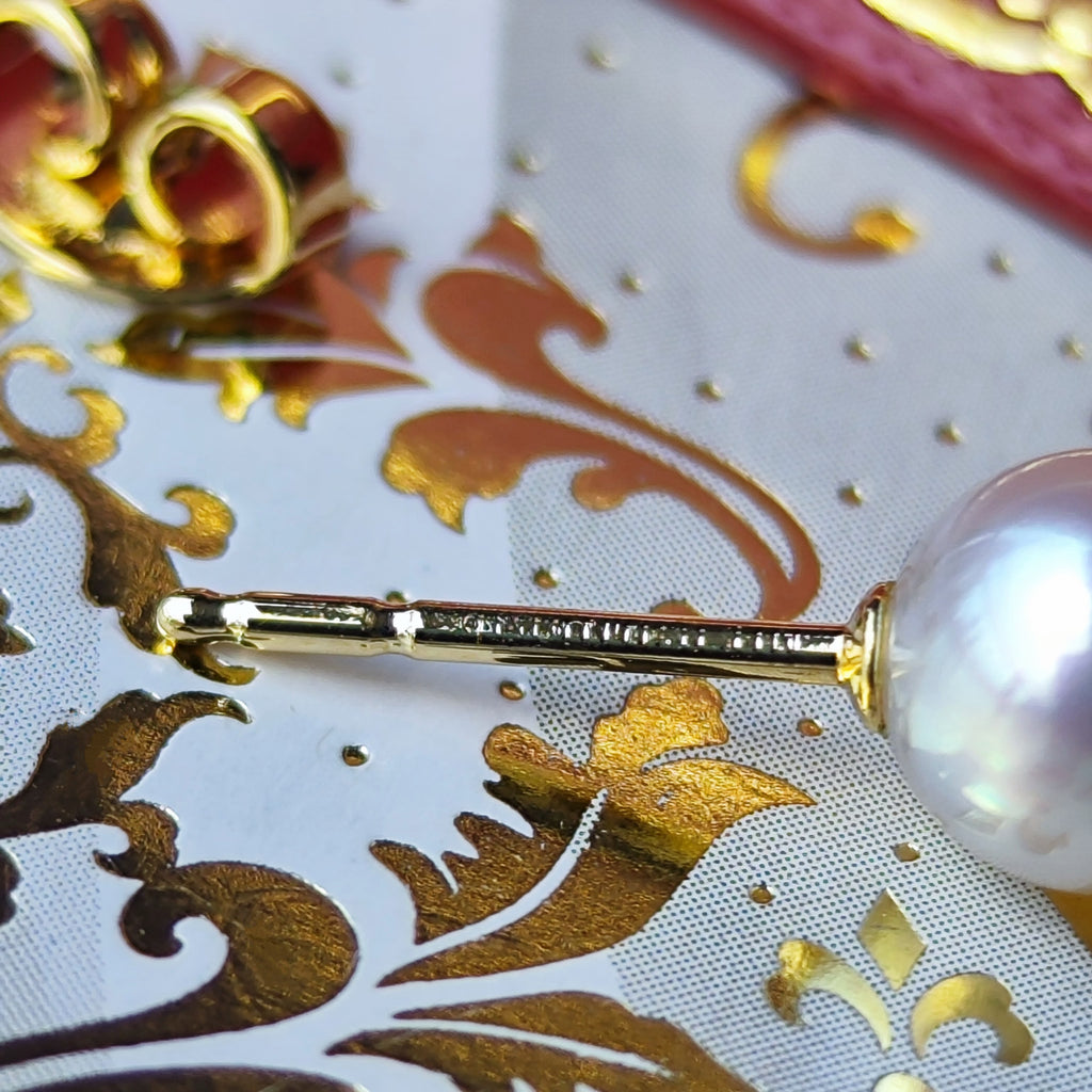 MIKIMOTO ミキモト あこや真珠 一粒ピアス