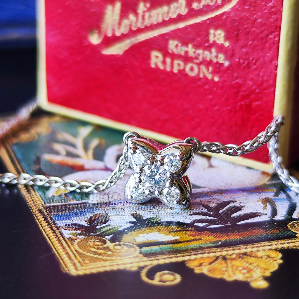 PICCHIOTTI ピキョッティ 天然ダイヤモンド 18金WG ネックレス
