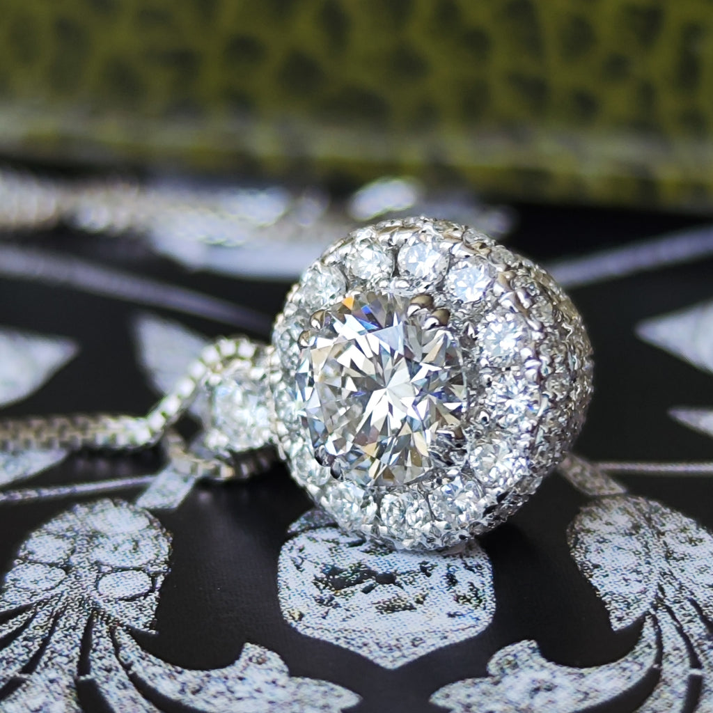 【最高級品質】天然ダイヤモンド0.53ct フローレス Dカラー ネックレス GIA