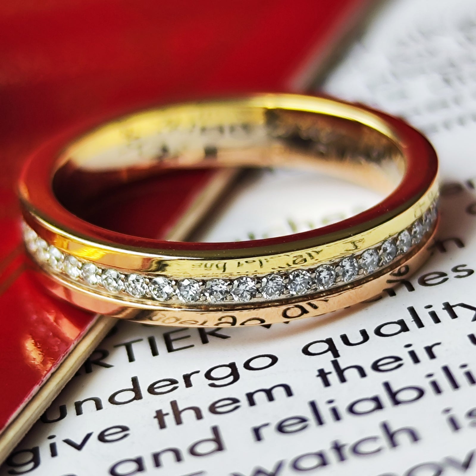 トリニティ パール　ダイヤモンド　リング　18k 9号 Cartier カルティエ ヴァンドーム ダイヤモンドリング 9号 – Mico宝飾店