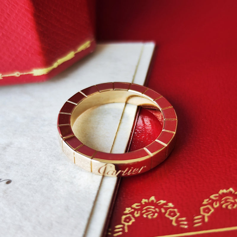 Cartier カルティエ ラニエール 18金PG 6号